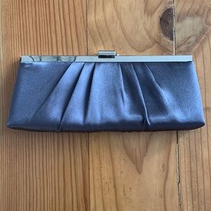 Gray evening clutch